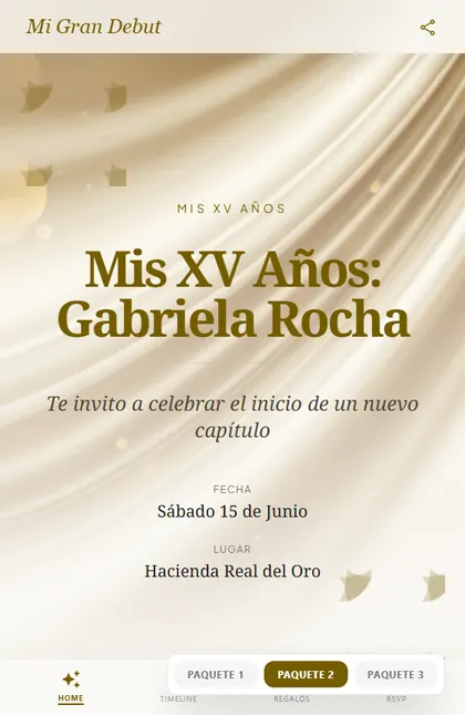 Diseño XV Años Clásico