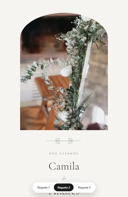Diseño Boda Botánica
