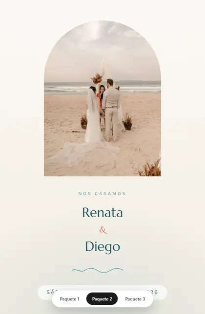 Diseño Boda de Playa