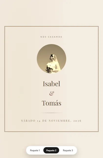 Diseño Boda Vintage