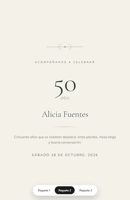 Diseño 50 Botánico