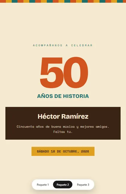 Diseño 50 Retro