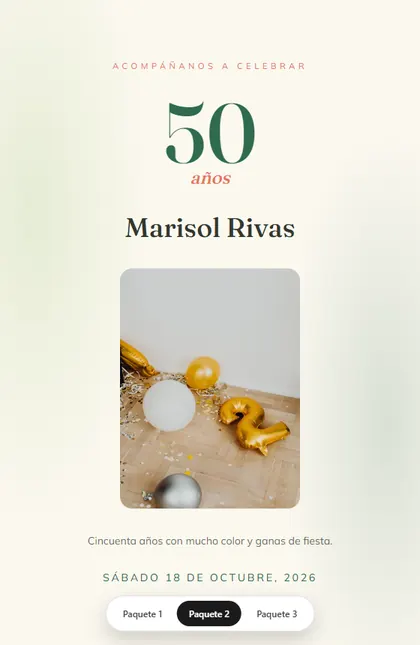 Diseño 50 Tropical