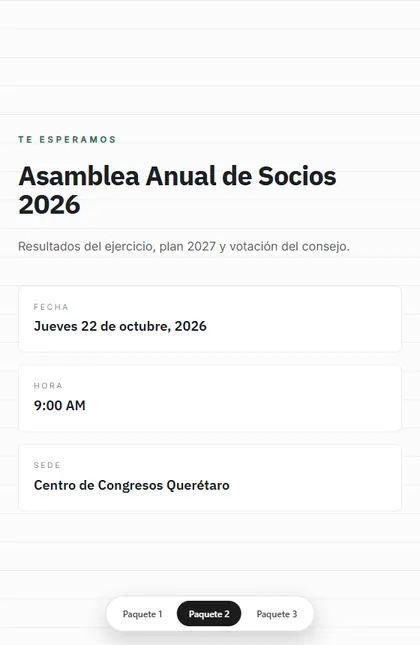 Diseño Asamblea