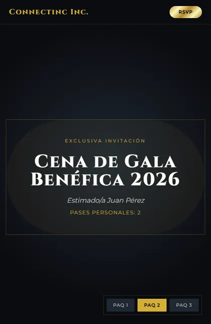 Diseño Gala Corporativa