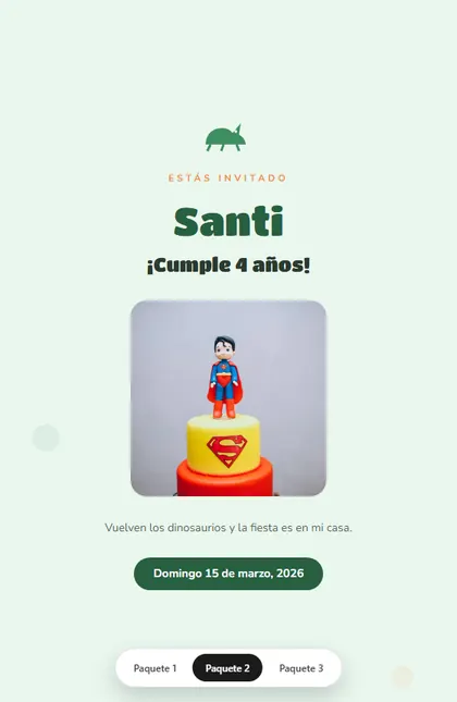 Diseño Infantil Dinos