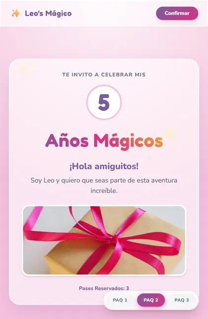 Diseño Infantil Magia